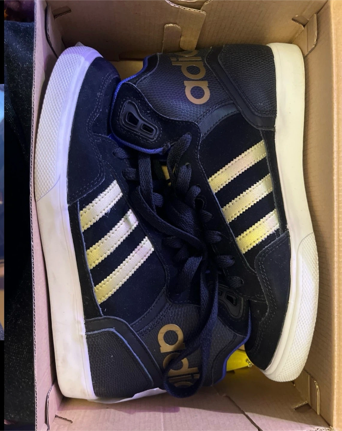 Adidas High Top Sneakers - women’s size 6.5 - photo 3