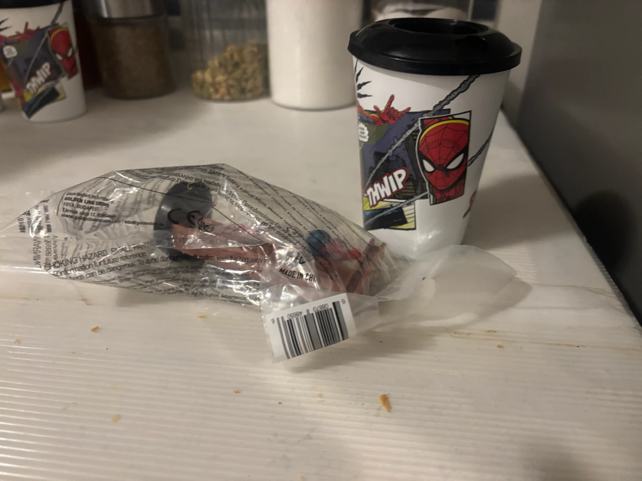 Spider-Man Tumbler with Figure - photo 2