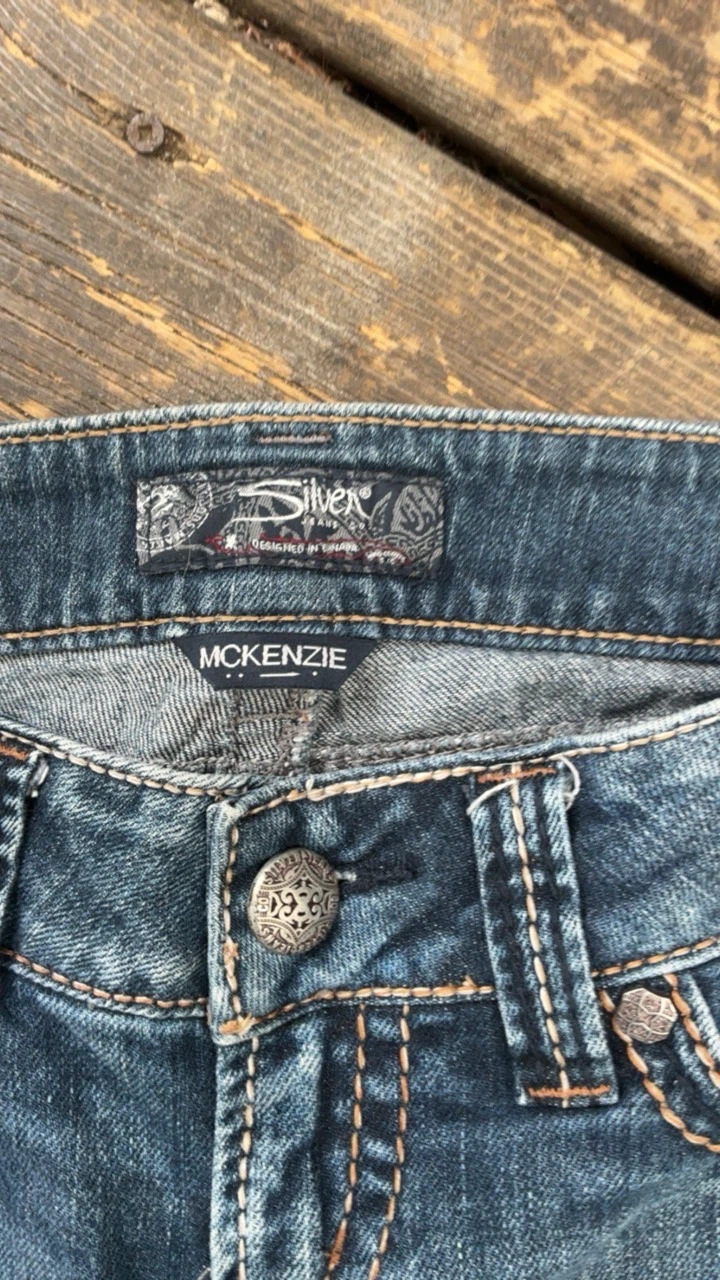 Silver McKenzie Jeans - photo 3