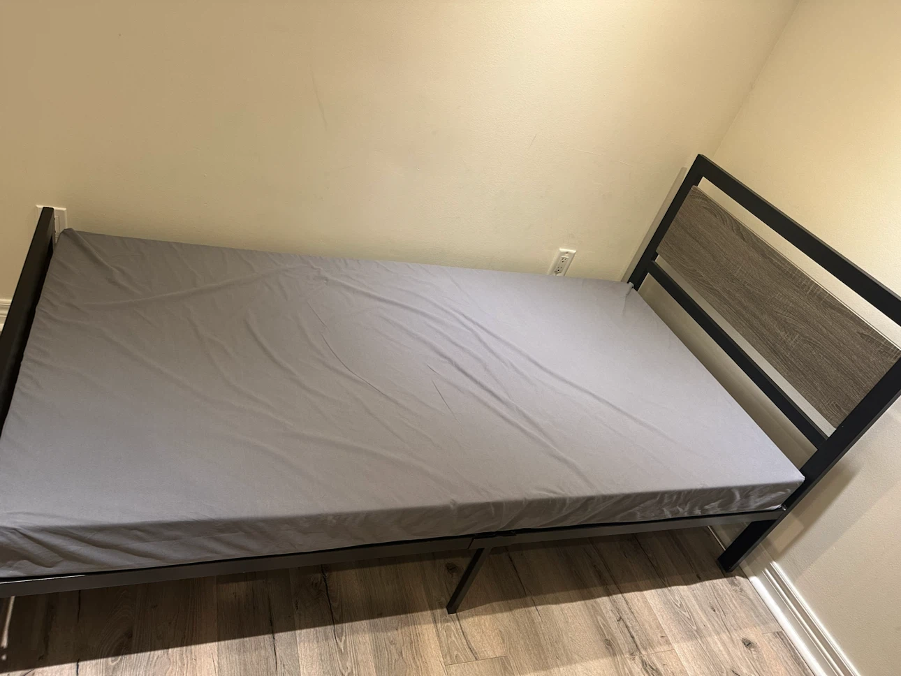 Twin Bed Frame with Mattress - photo 4