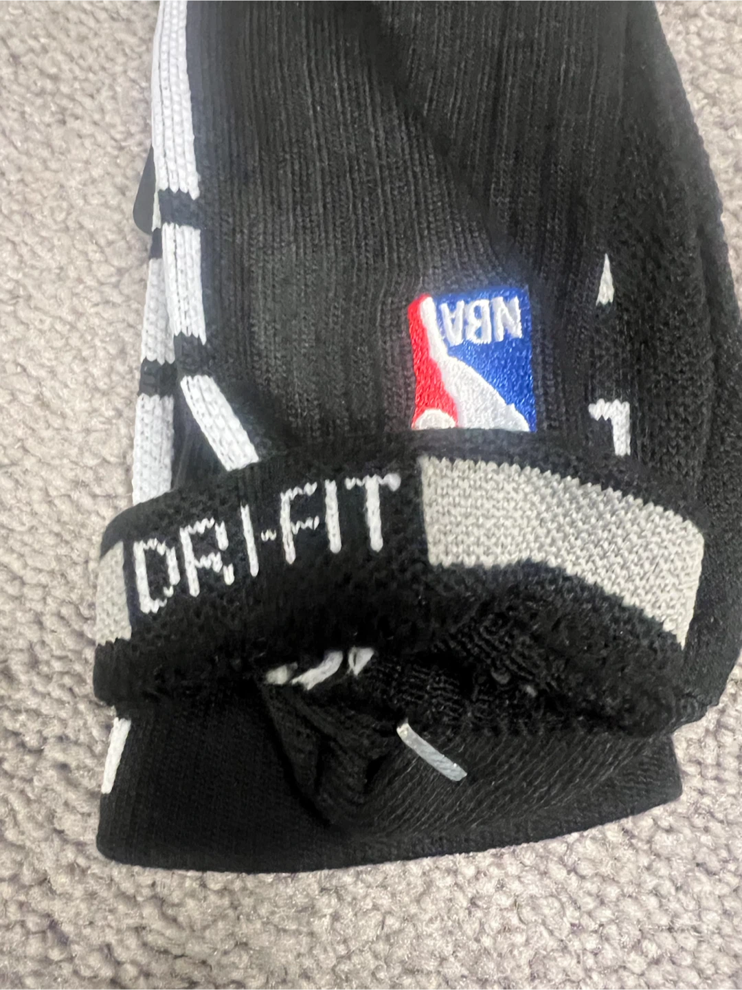 3 Nike Elite NBA Drift Crew Socks - Men’s Large 8-12 - photo 4