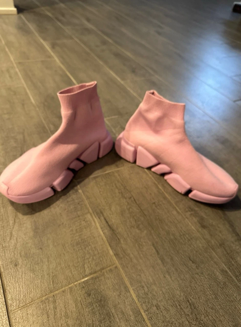 Balenciaga speed cloth trainers - photo 4