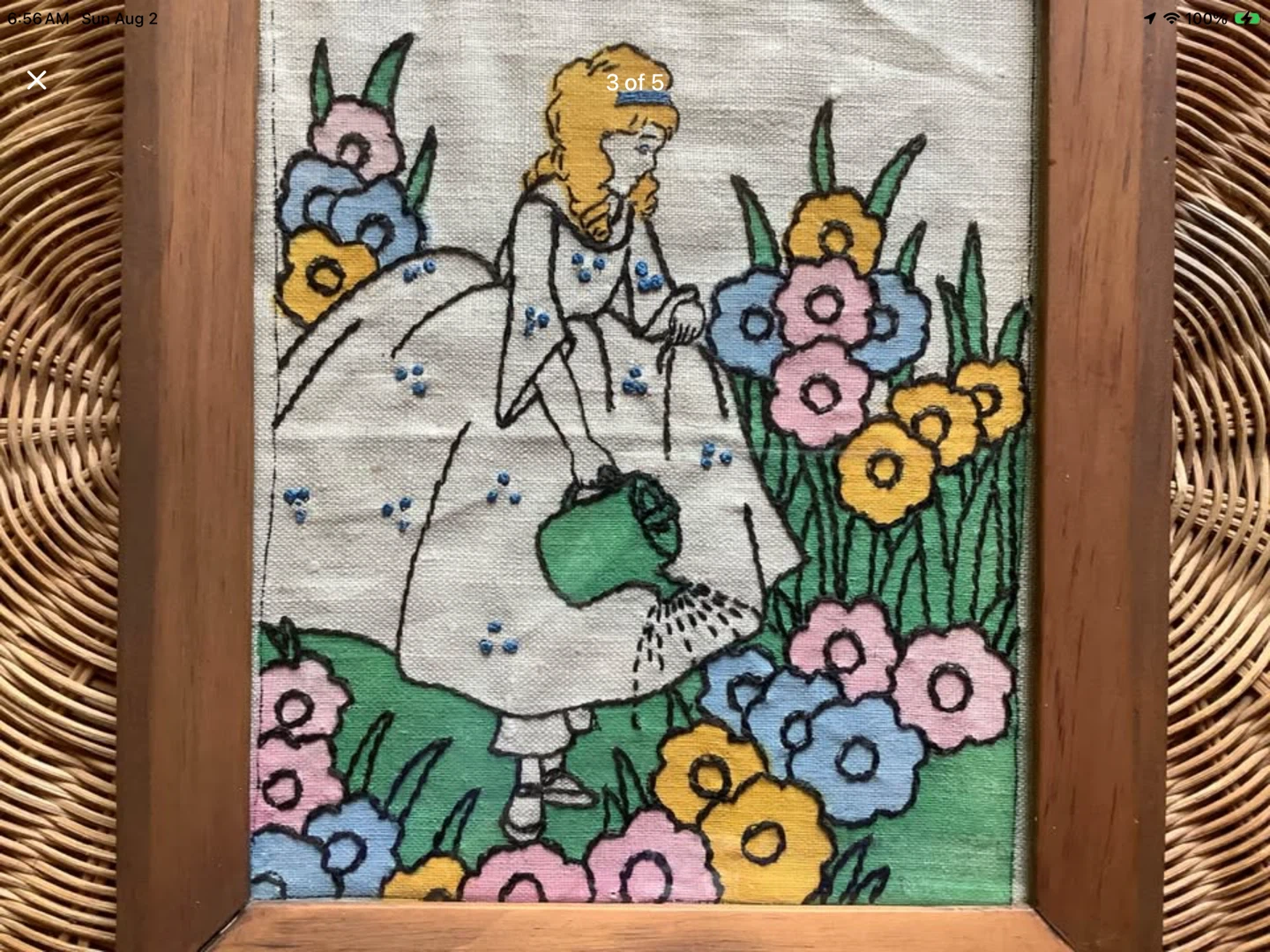 #2 Vintage 1928 Sampler by R. L. Malcolm 🐞 - photo 3