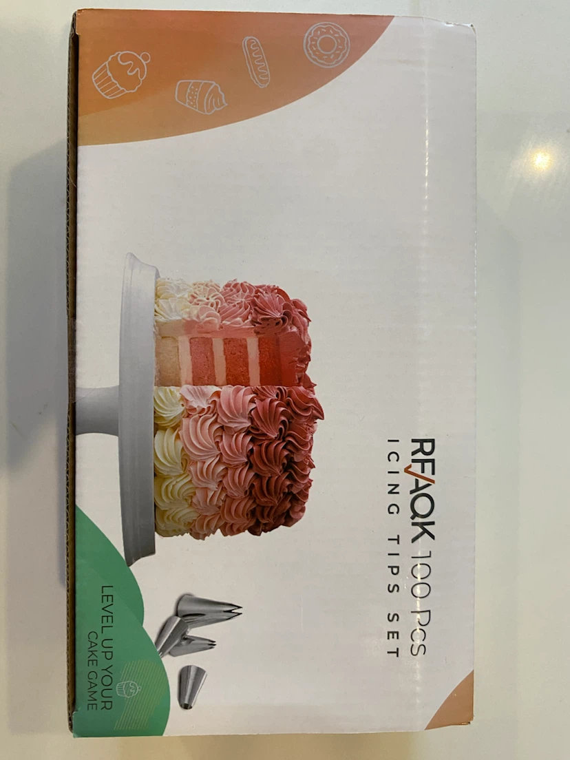 RFAOK 100 Pcs Icing Tips Set - photo 2