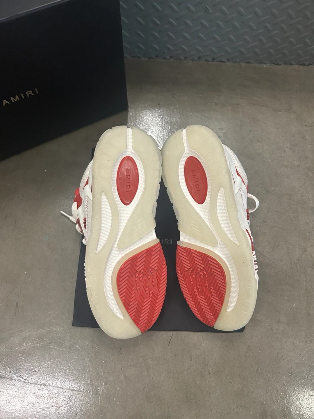AMIRI MA-1 Sneakers Red White - photo 5