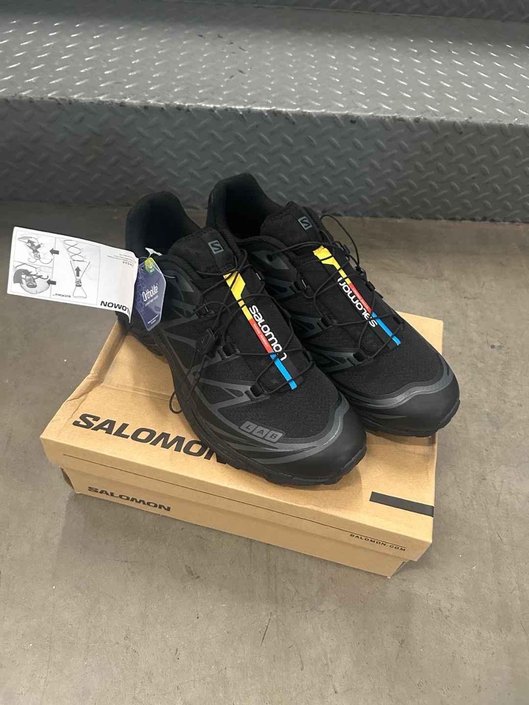 Salomon Black Trail Running Shoes