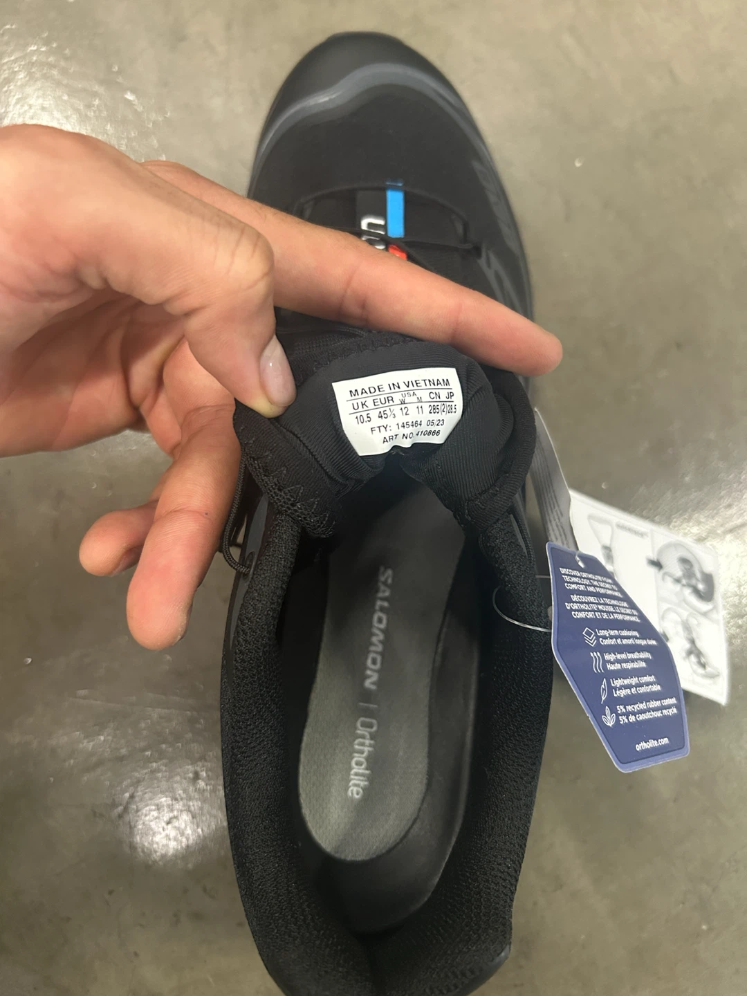 Salomon Black Trail Running Shoes - photo 4