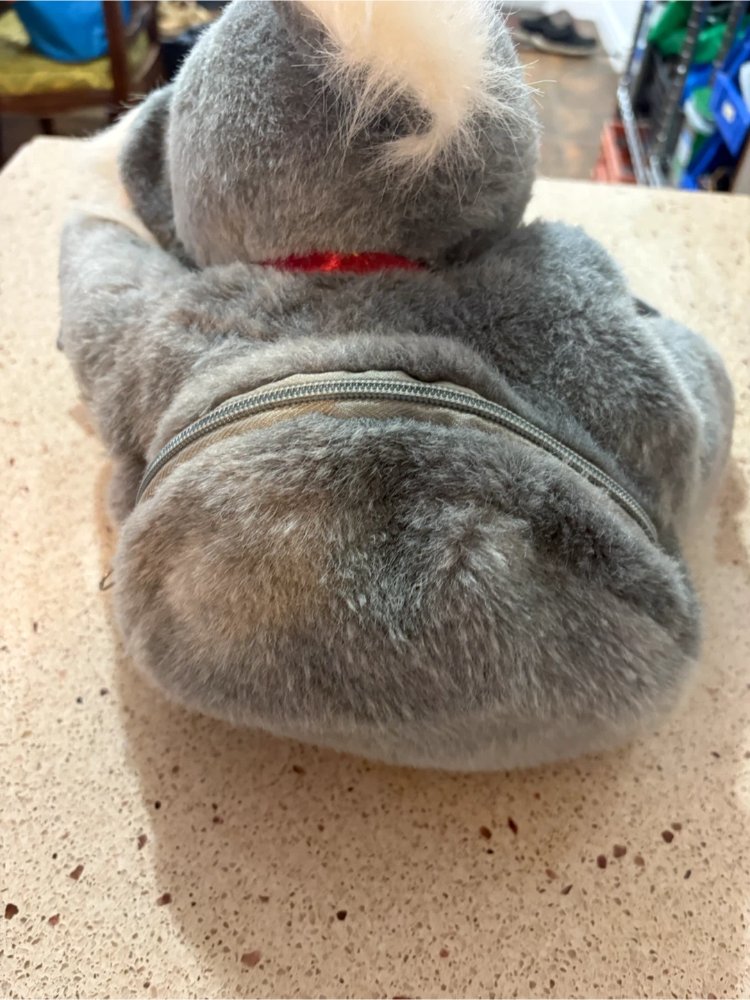 Plush Koala Backpack with Zippered Pouch - photo 5