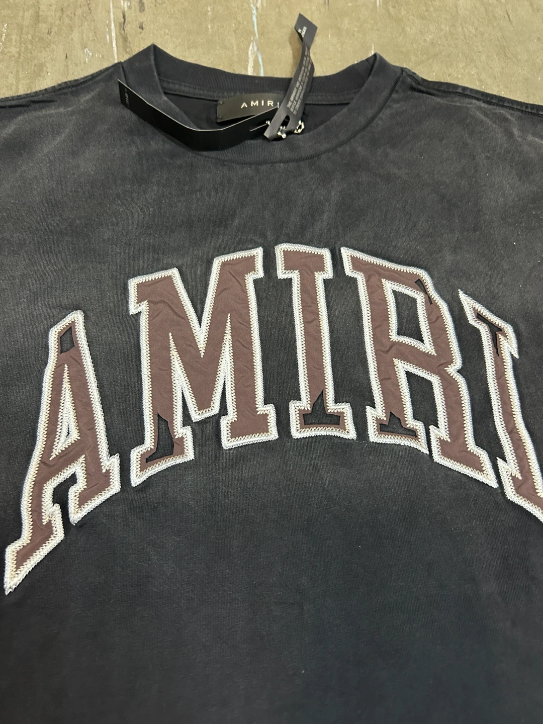 Amiri Black T-Shirt and Shorts Set - photo 2