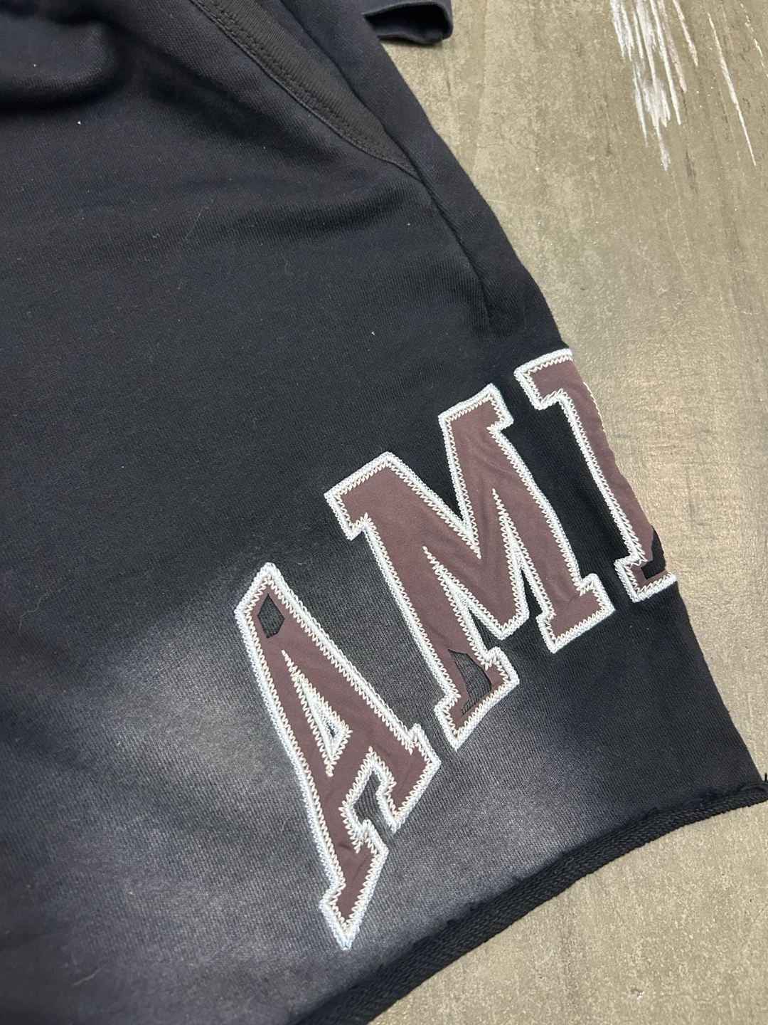 Amiri Black T-Shirt and Shorts Set - photo 3