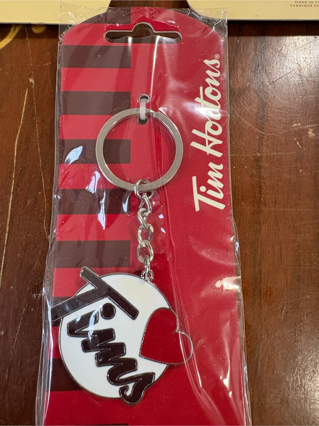 Tim Hortons Reusable Cup Sleeves and Keychain Set - photo 4