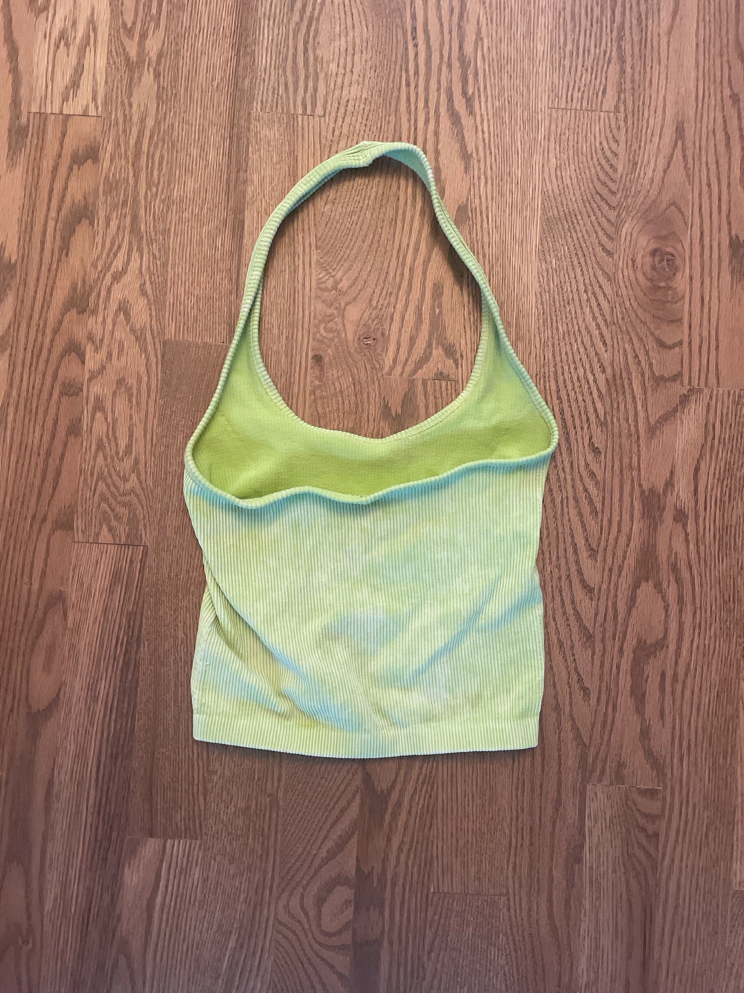 AE Green Ribbed Halter Top - photo 2