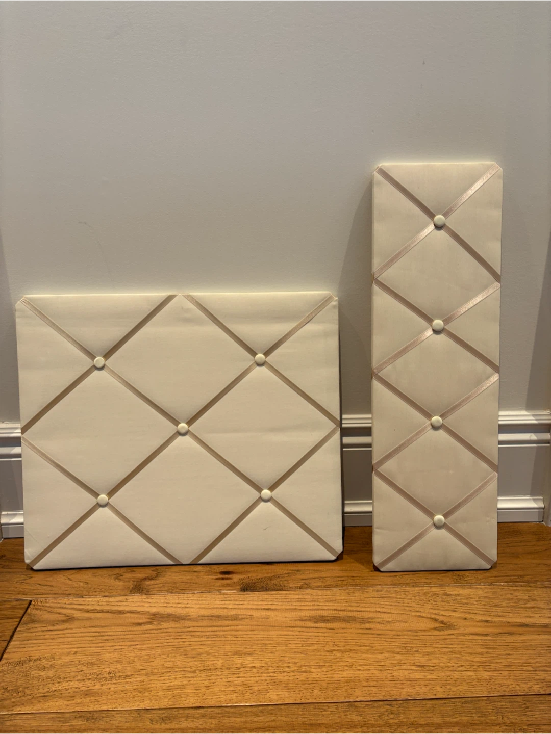 Set of 2 Decorative Fabric Memo Boards - photo 4