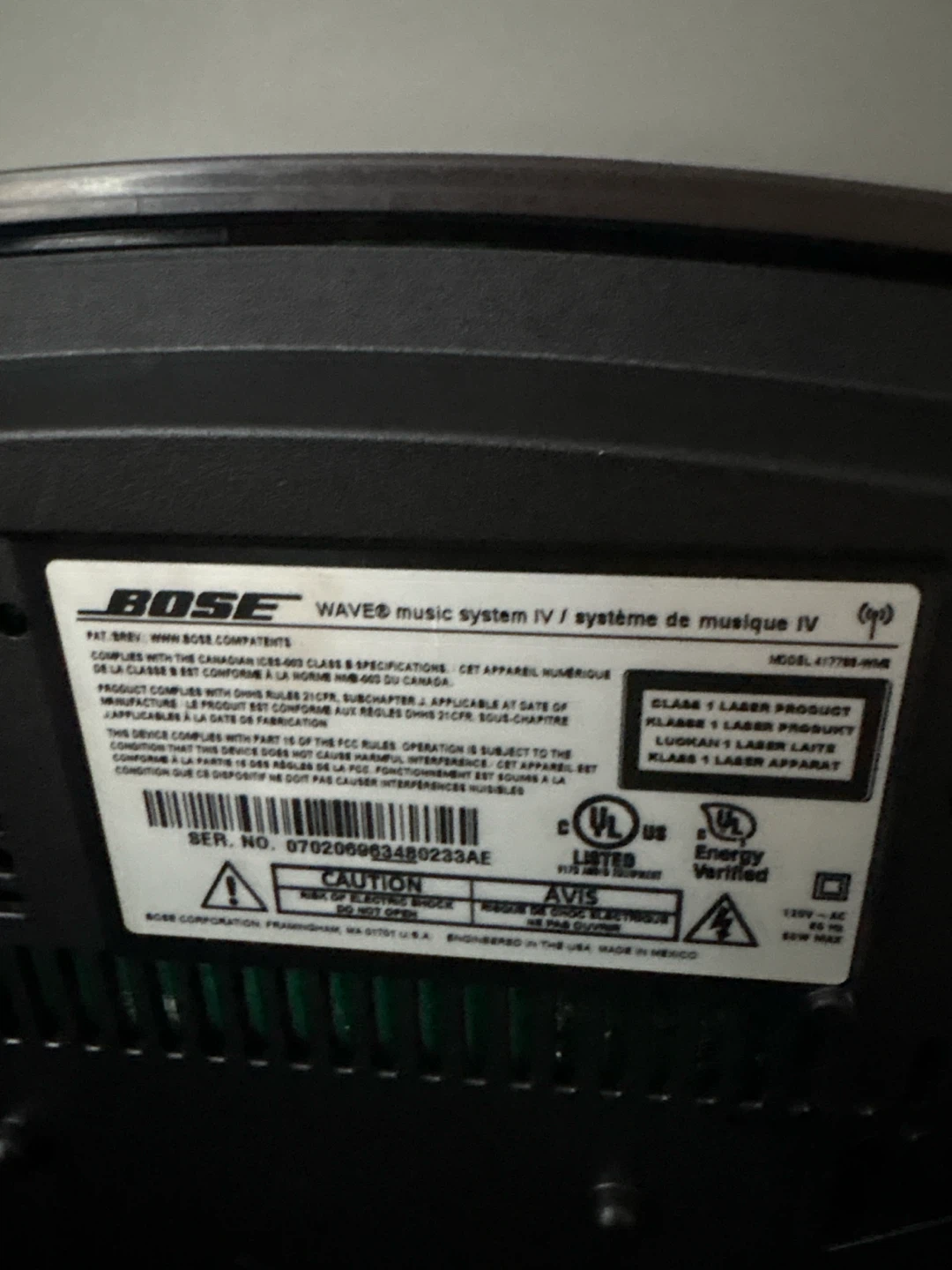 Bose Wave Music System IV - photo 5