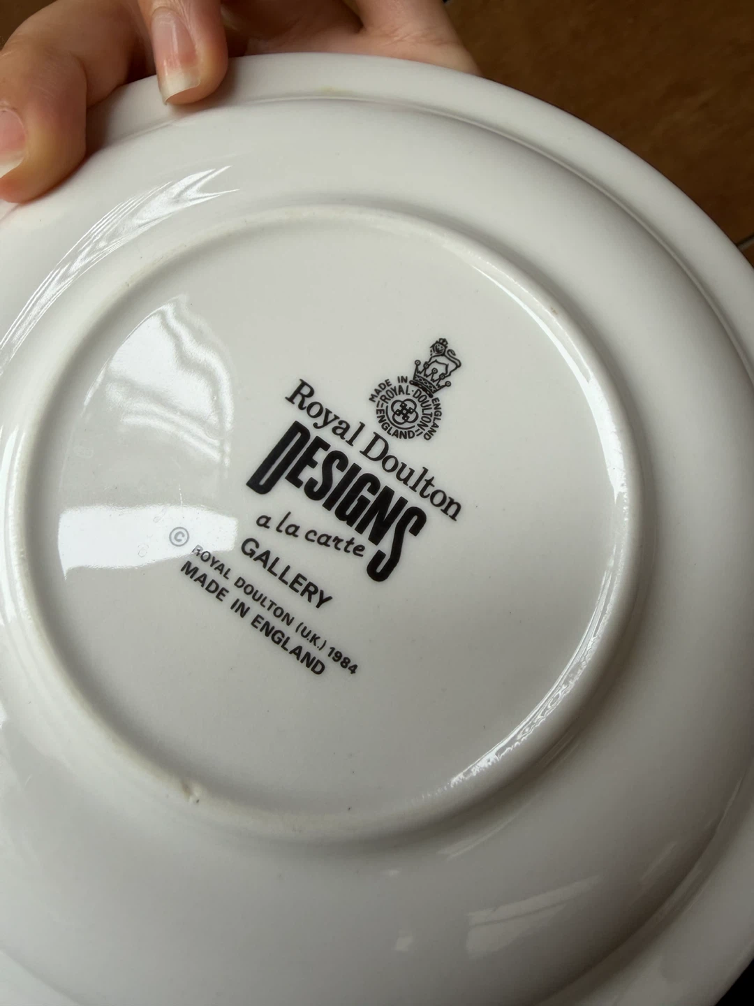 Royal Doulton Gallery a la carte Designs Plate - photo 3
