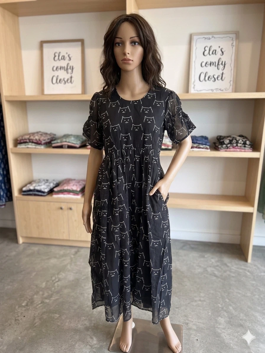 Beautiful Georgette Maxi Dress