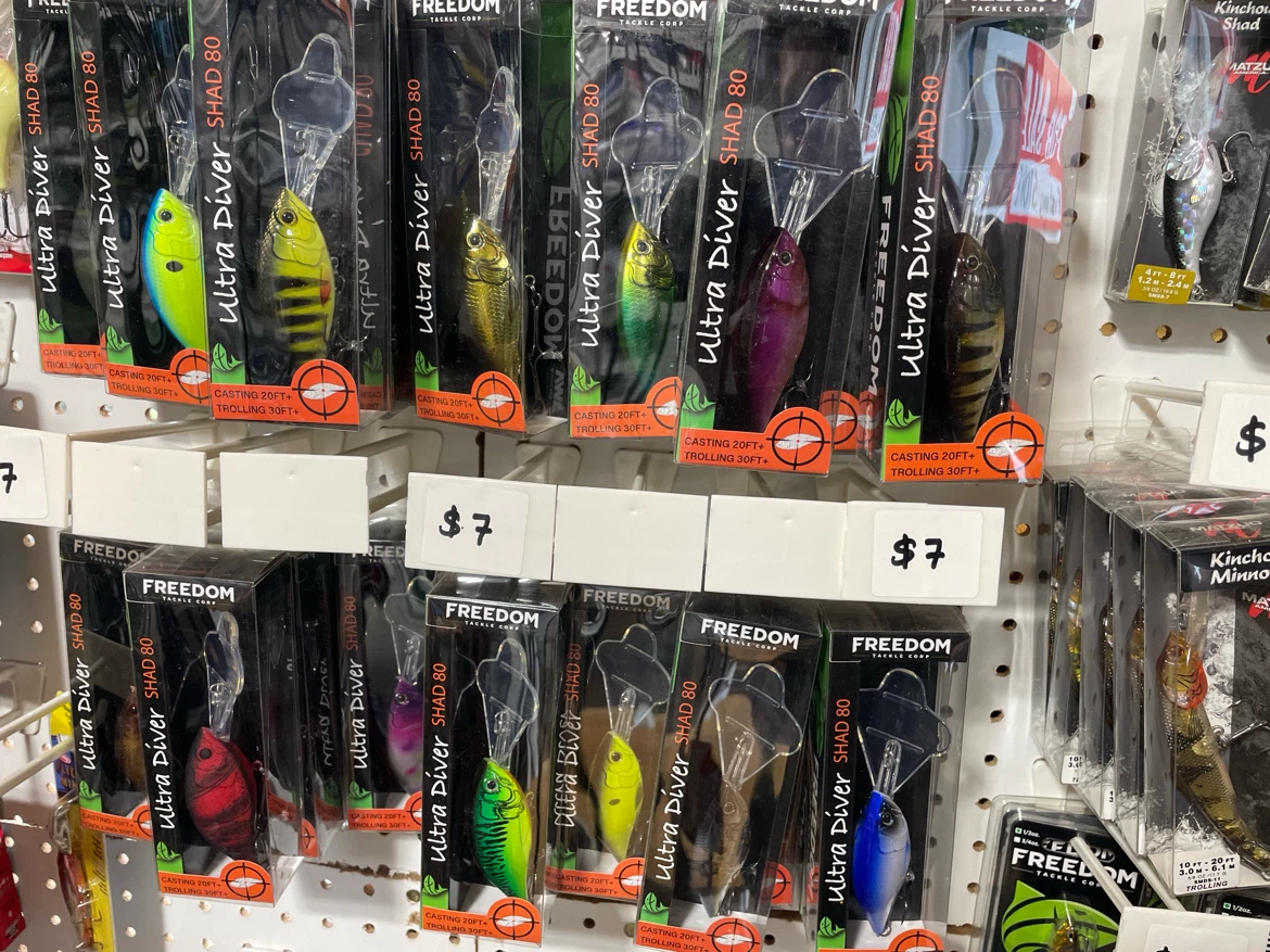 Freedom Tackle Corp Ultra Diver SHAD 80 Fishing Lures (Lot of 4) - photo 2