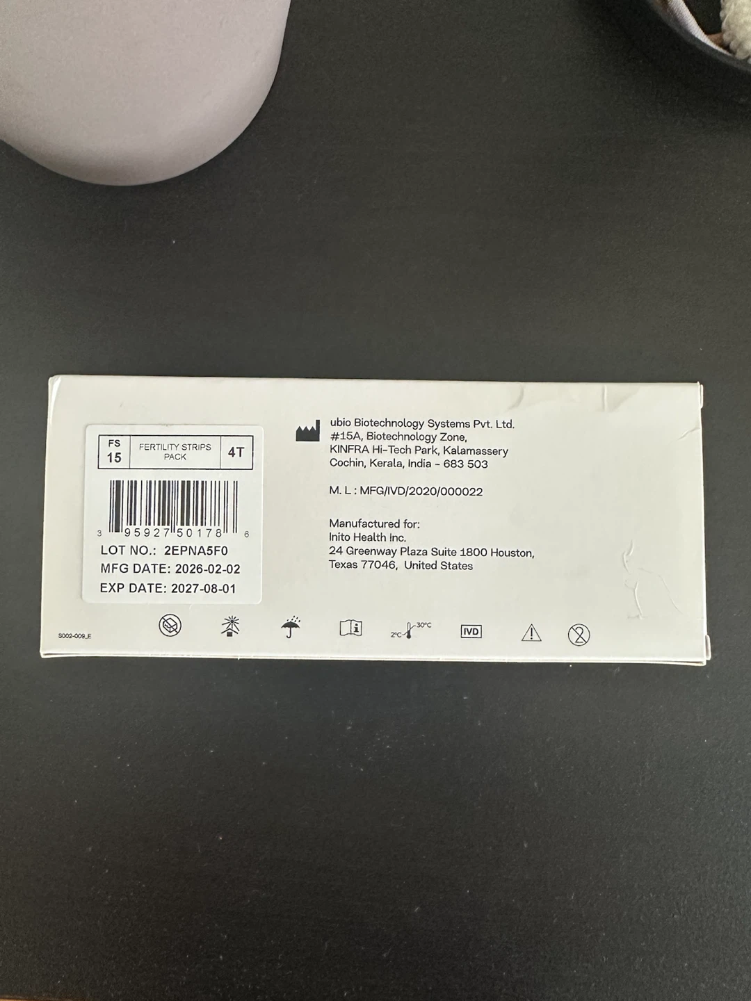 Inito Fertility Strips Pack - 15 Strips - photo 2