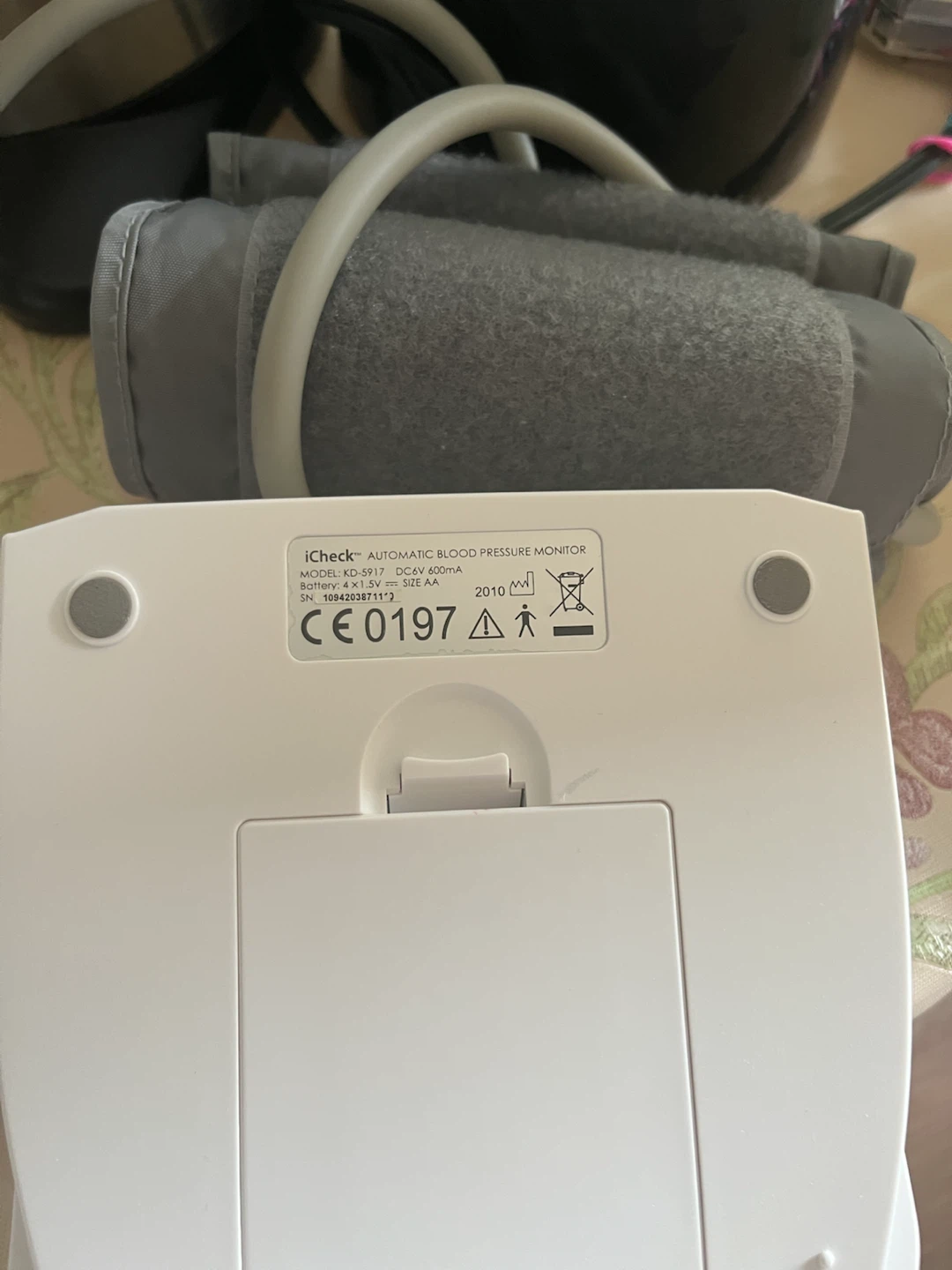 iCheck Automatic Blood Pressure Monitor KD-5917 - photo 2