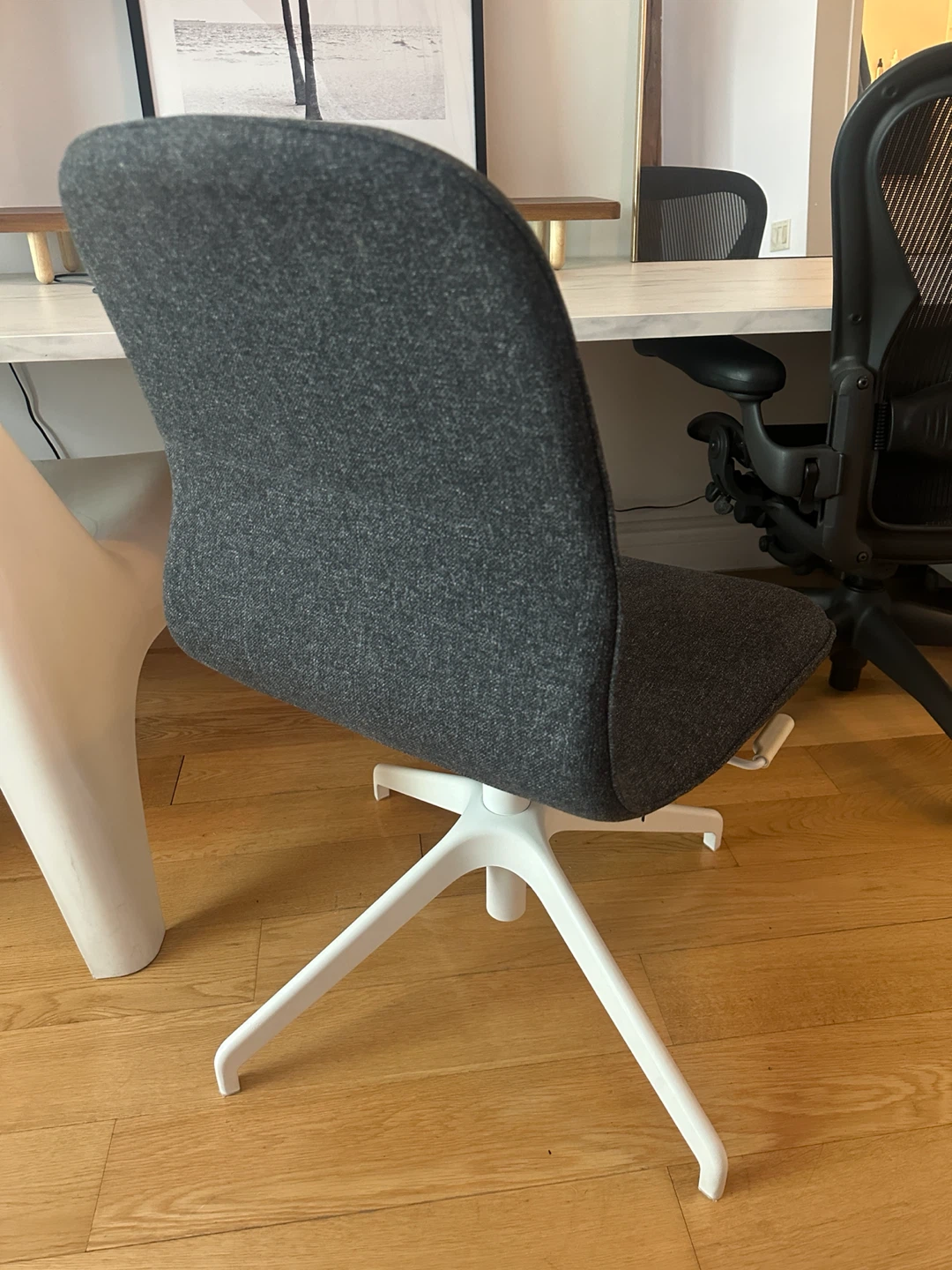 NEW MODERN IKEA OFFICE DESK TASK CHAIR ADJUSTABLE - photo 3