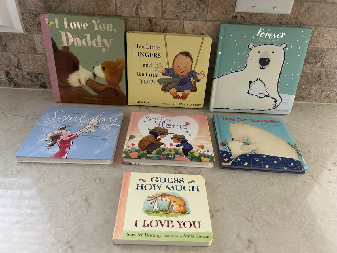 7 LIKE NEW BOARD BOOKS ALL FOR $24 (READ LISTING)