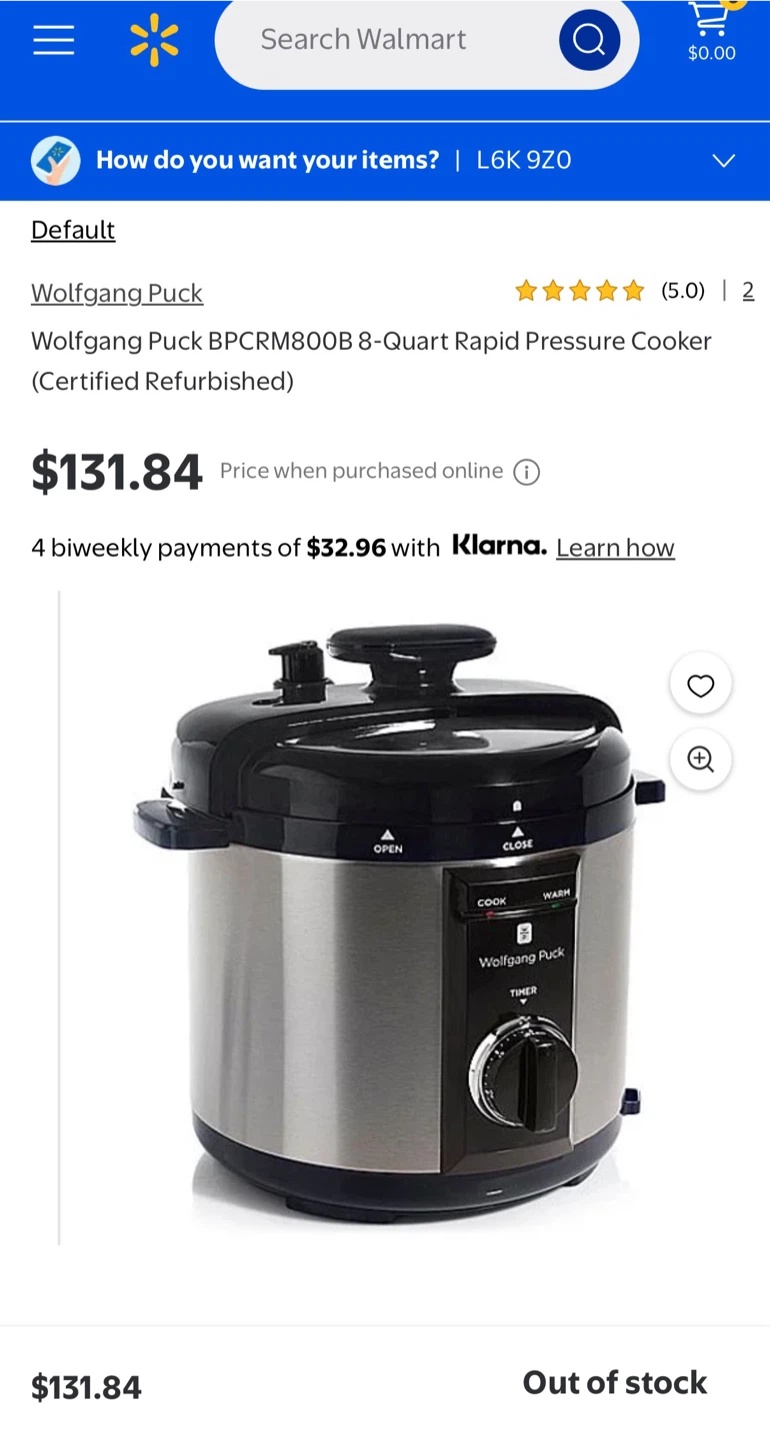 Wolfgang Puck 8-Quart Rapid Pressure Cooker - photo 4