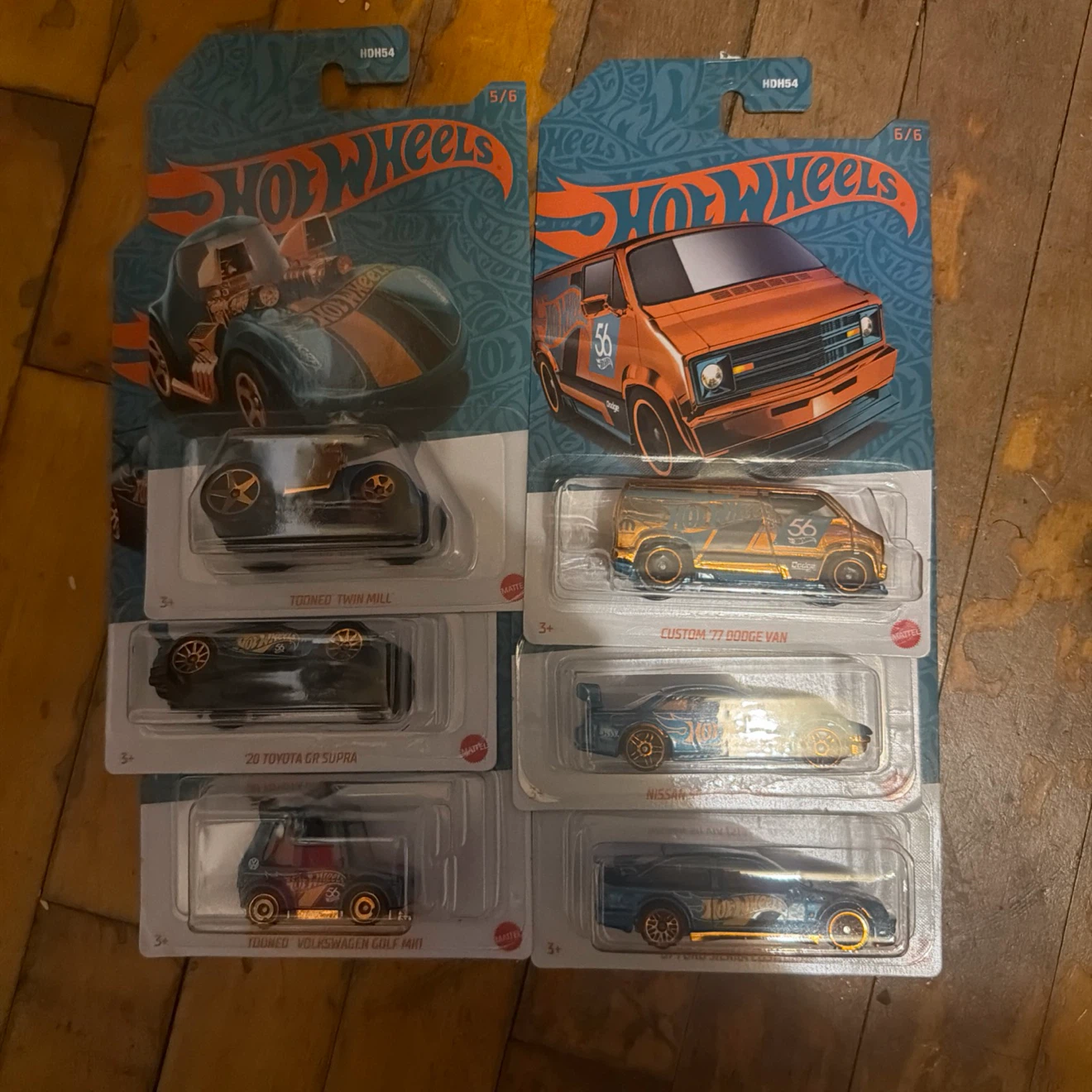 Hot Wheels Die-Cast Cars Lot (6 Cars) - photo 2