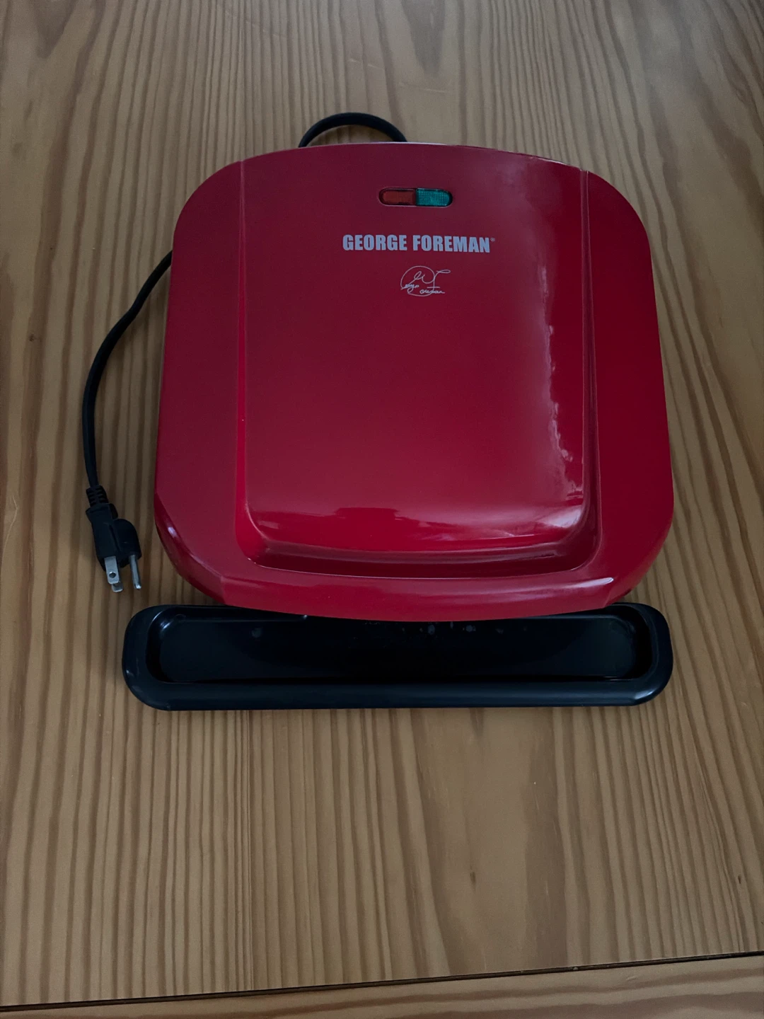 George Foreman 4-Serving Electric Grill and Panini Press
