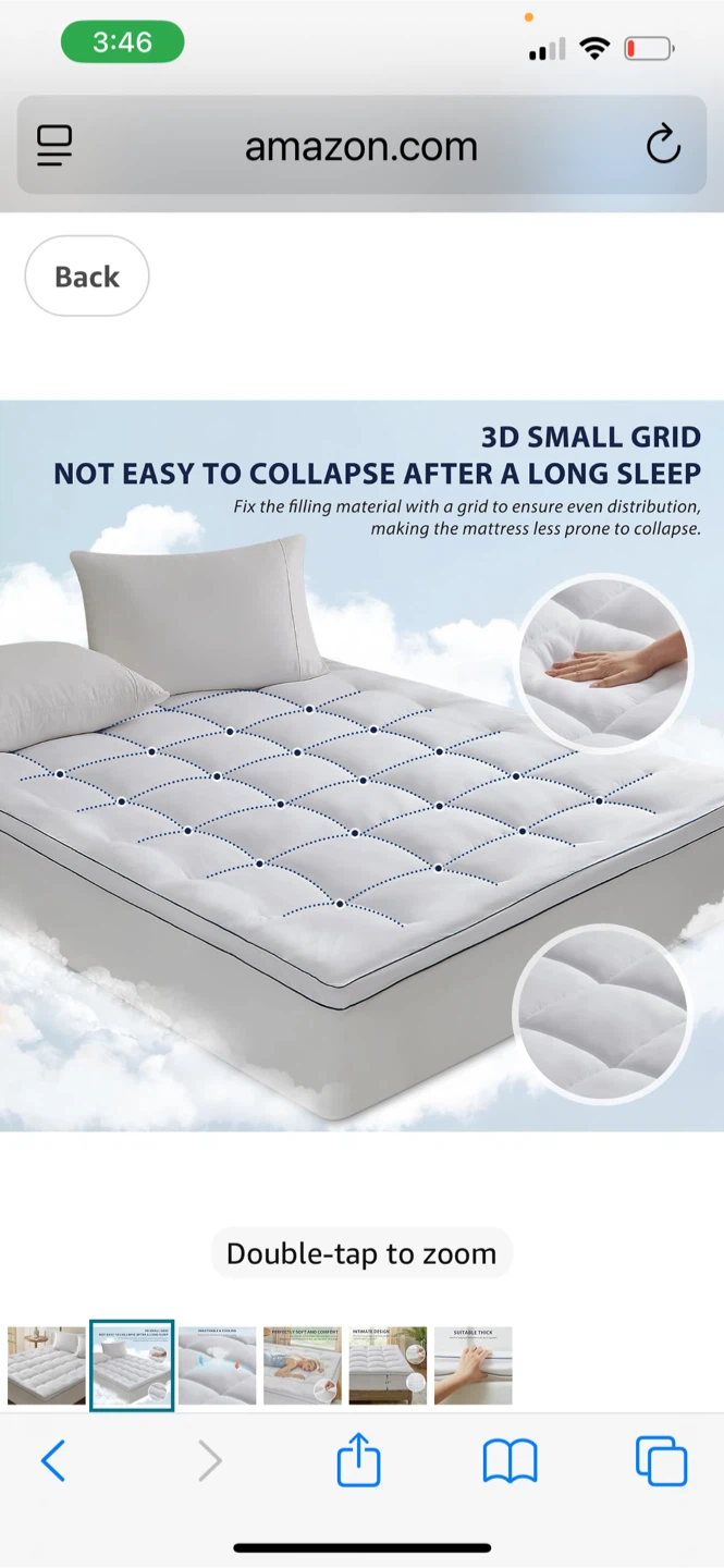 New king mattress pad still sealed