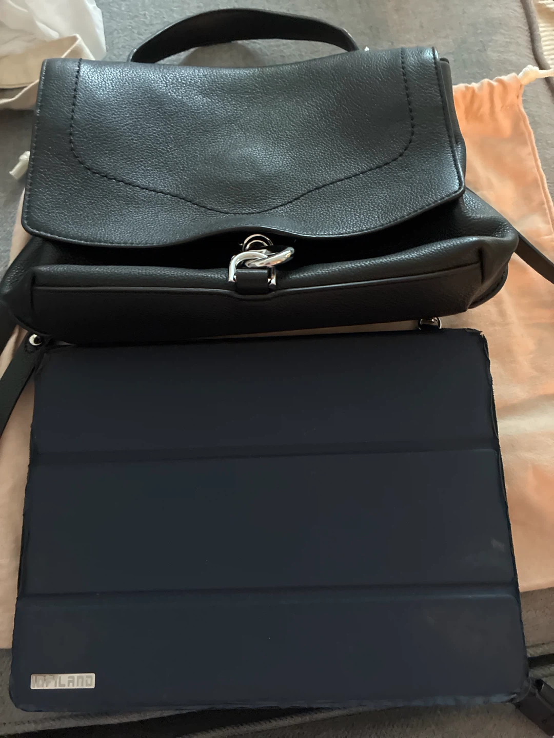 Rebecca Minkoff Black Leather Satchel Handbag - photo 5