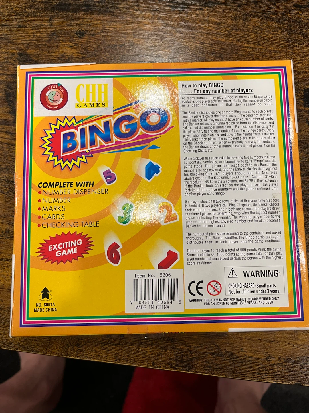 Bingo Game Set with Number Dispenser - photo 2