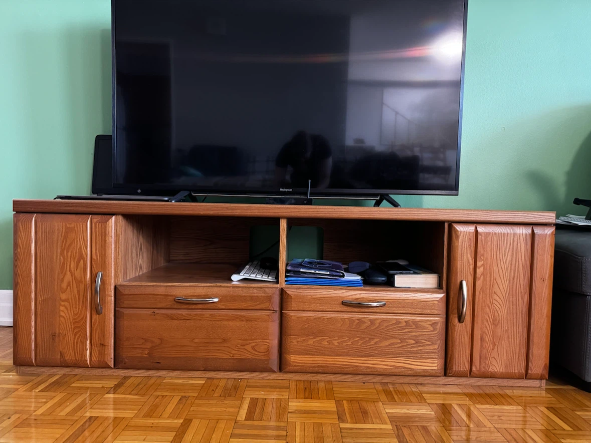 Westinghouse TV and TV stand