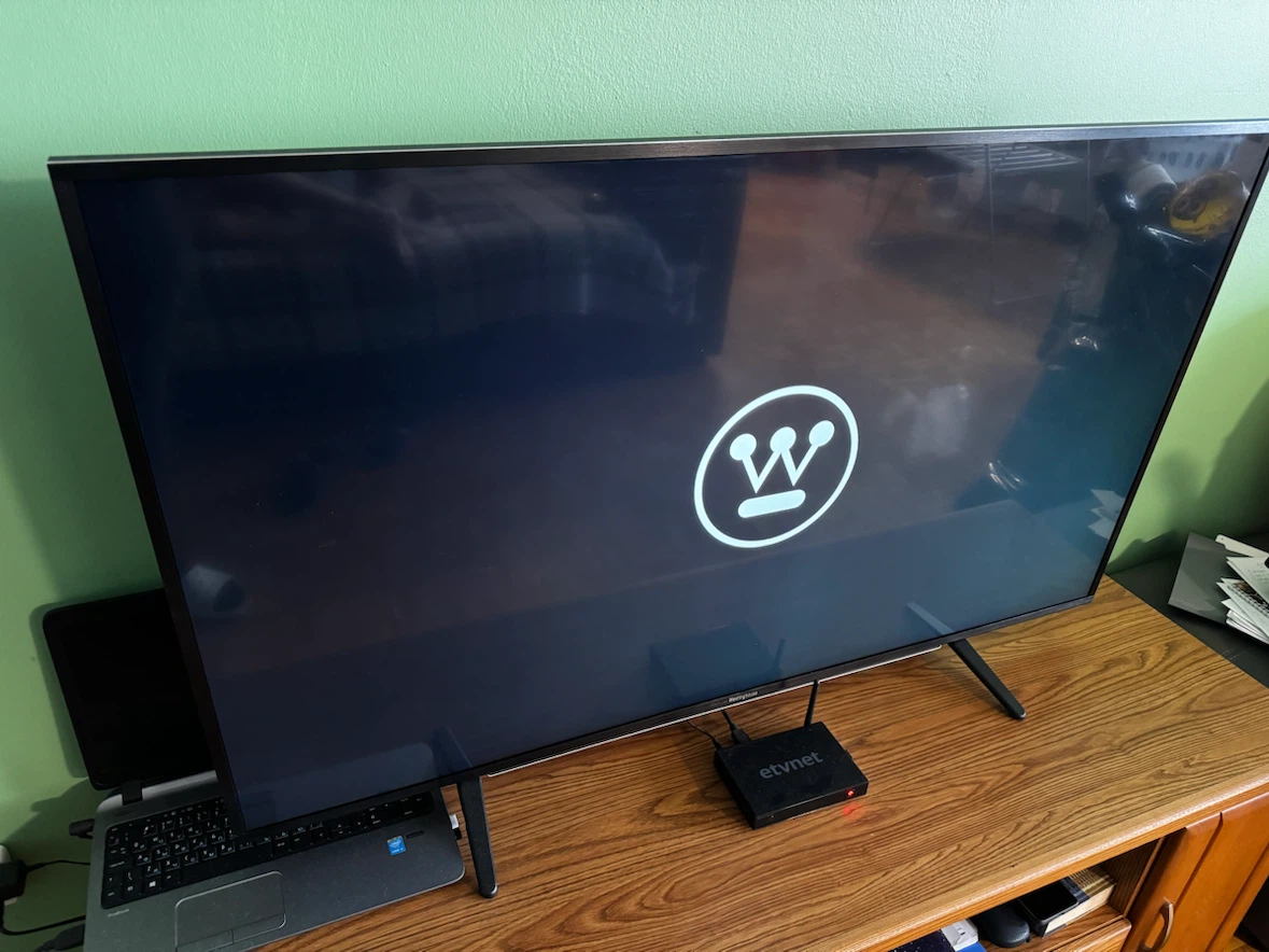 Westinghouse TV and TV stand - photo 5