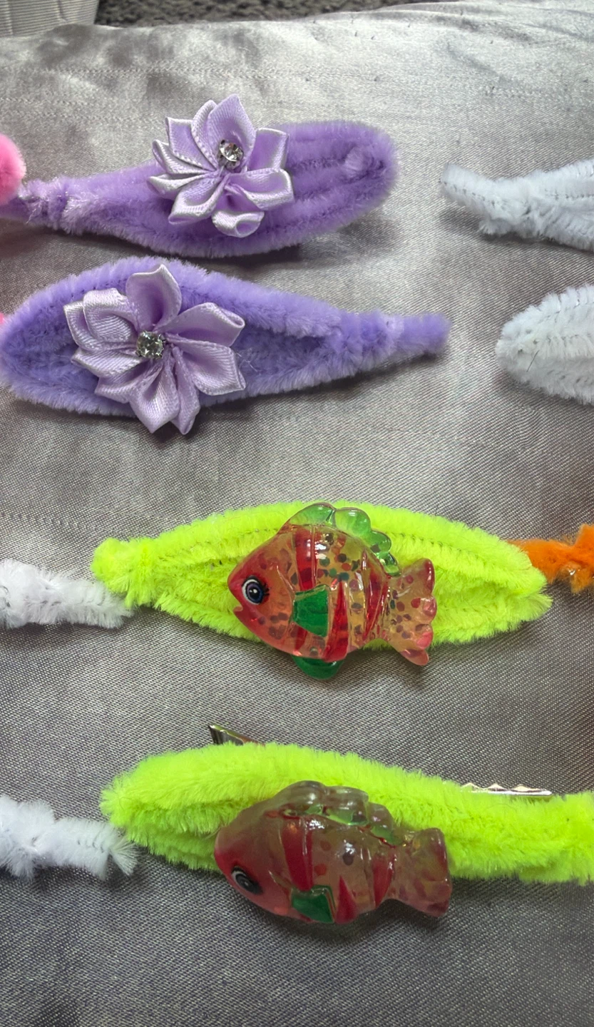 Assorted Children's Hair Clips with Charms - photo 2