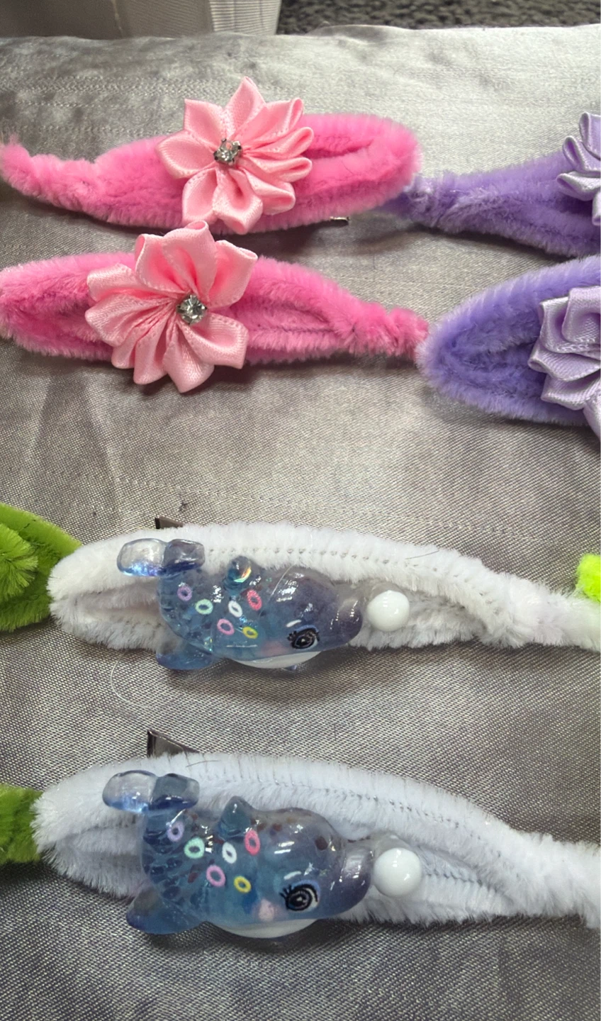 Assorted Children's Hair Clips with Charms - photo 3