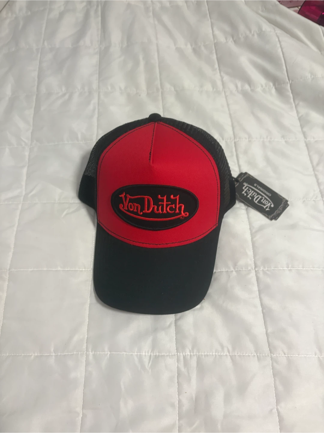 Von Dutch Trucker Hat - Red/Black