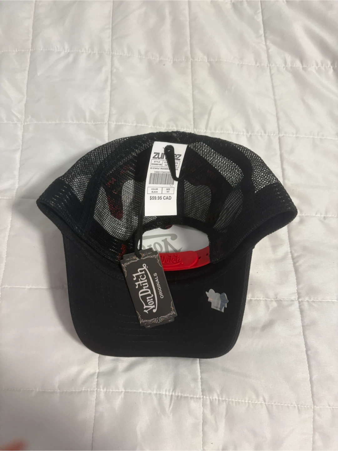 Von Dutch Trucker Hat - Red/Black - photo 2