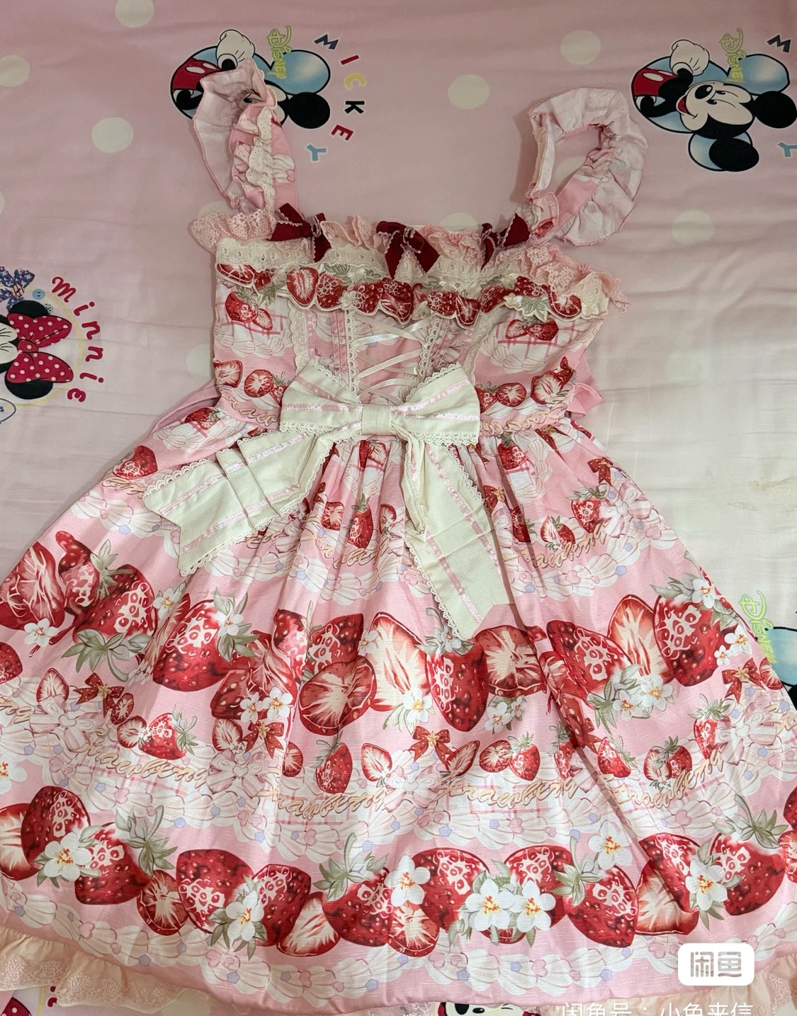 Pink Strawberry Lolita Dress (dress only) - photo 2