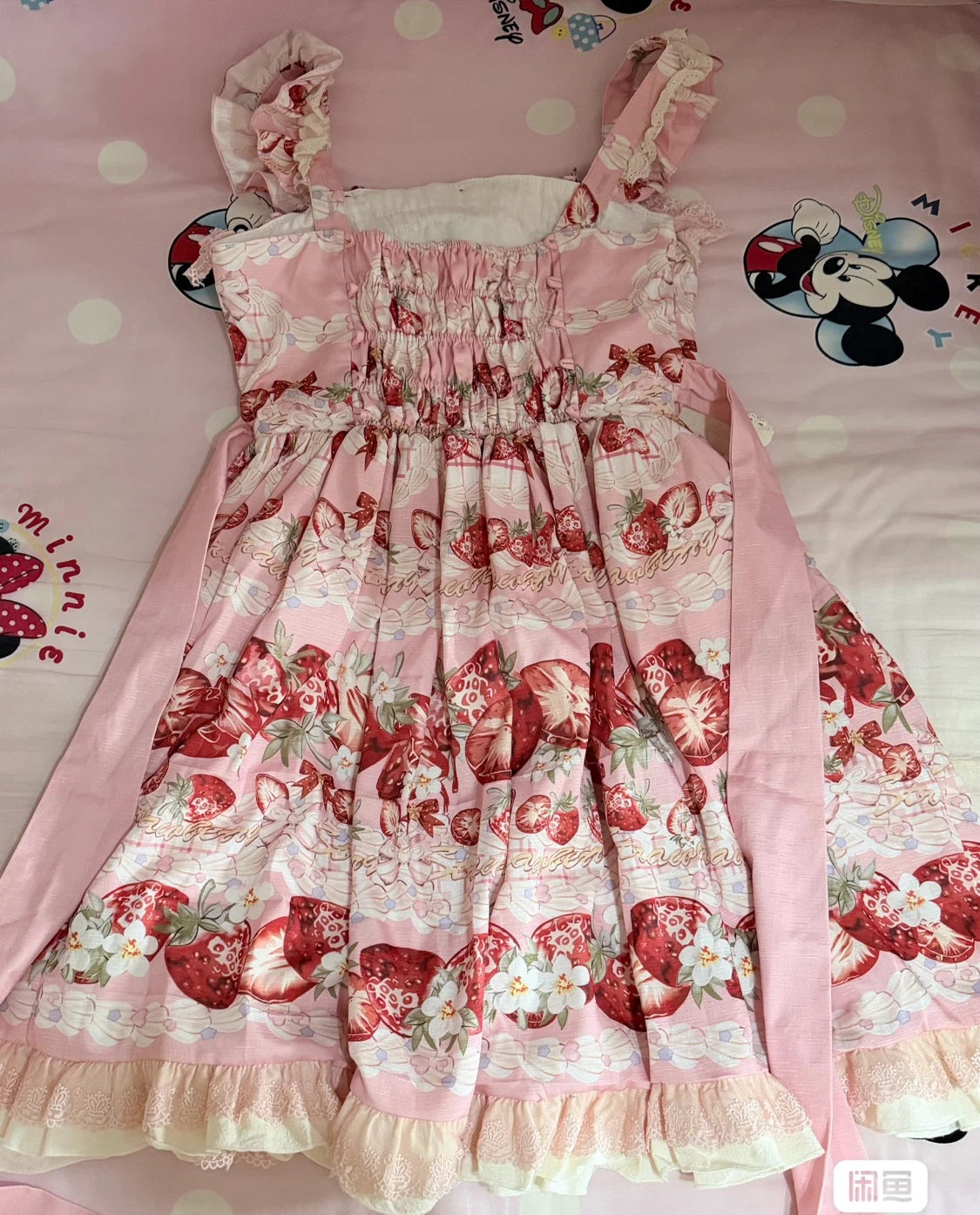 Pink Strawberry Lolita Dress (dress only) - photo 3