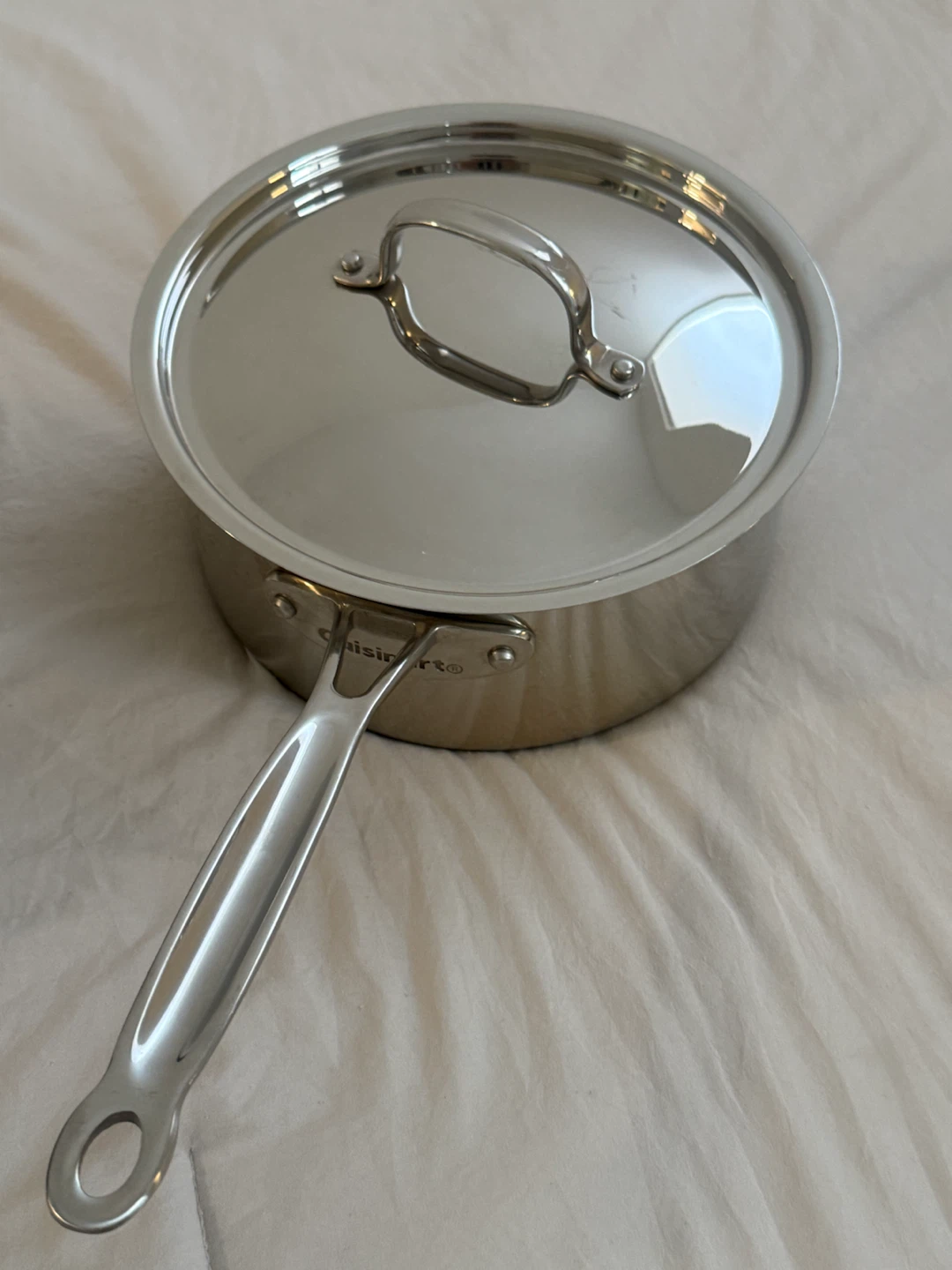 Stainless Steel Saucepan with Lid