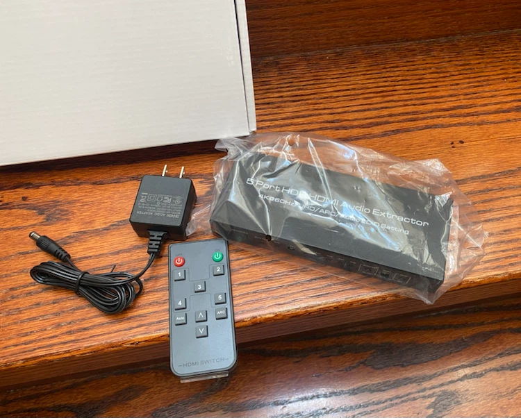 5 Port HDR HDMI Audio Extractor 4K@60Hz