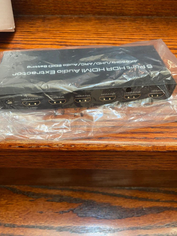 5 Port HDR HDMI Audio Extractor 4K@60Hz - photo 4