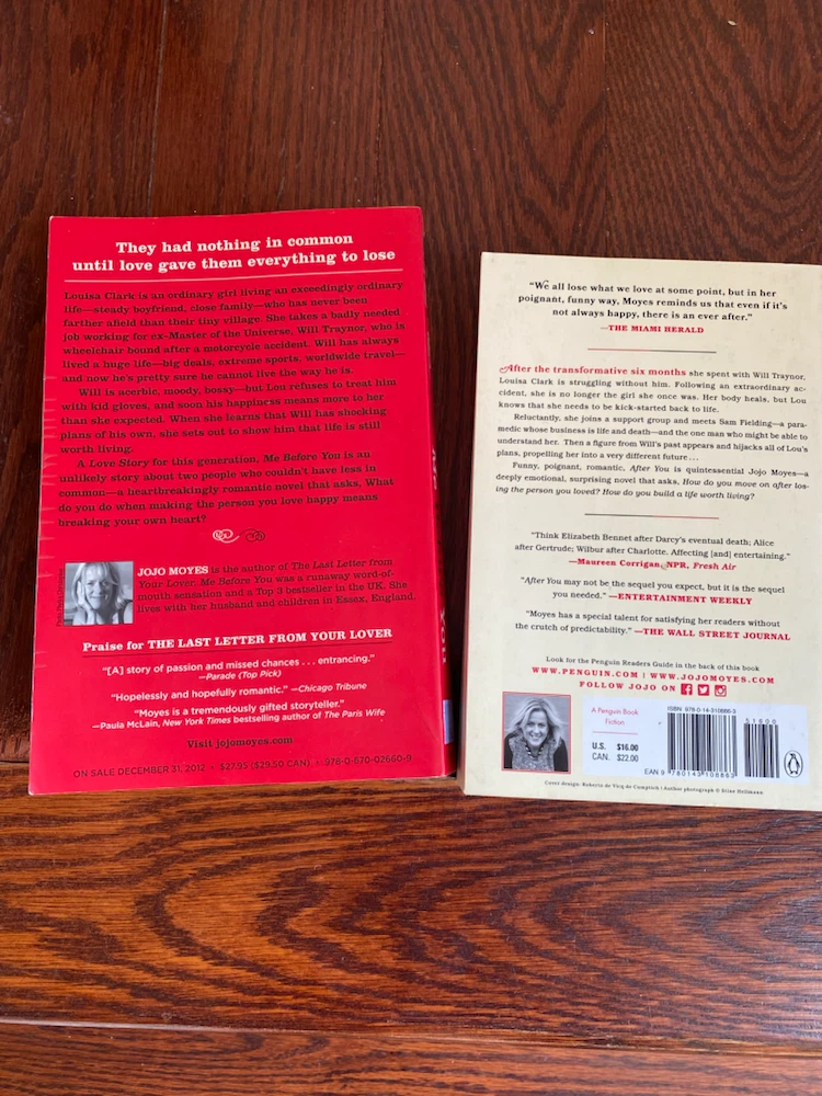 Jojo Moyes Novels - Me Before You & After You - photo 2