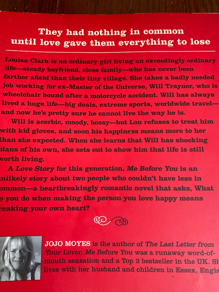 Jojo Moyes Novels - Me Before You & After You - photo 5