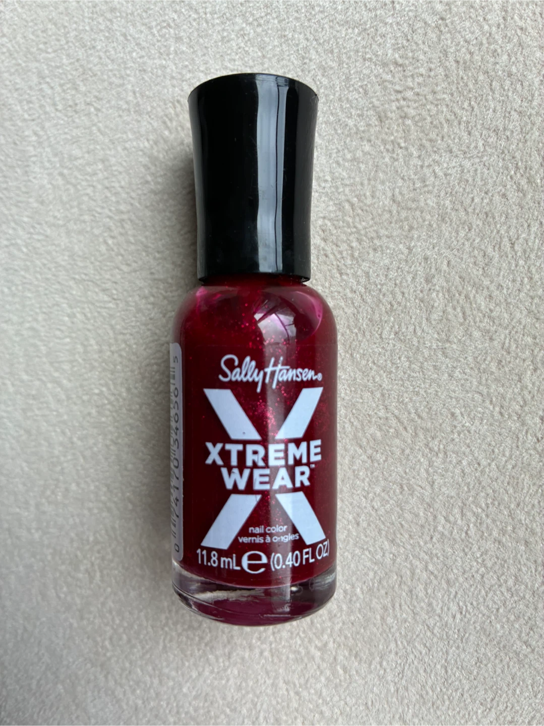 Black Mango Handbag & Sally Hansen Red nail polish - photo 2