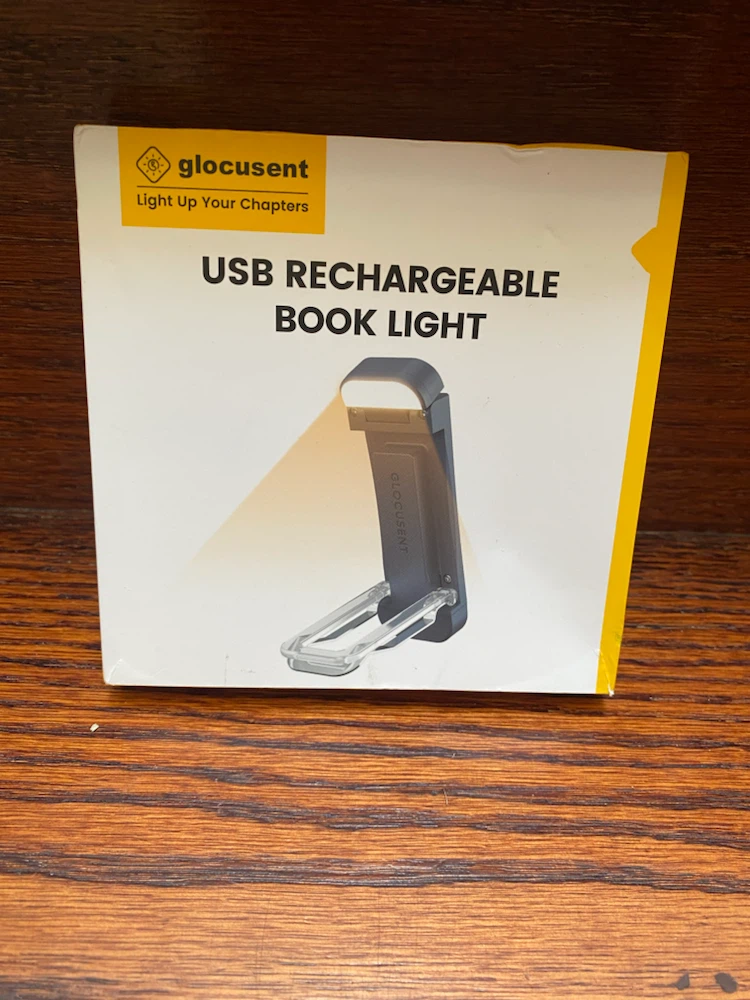 Glocuseent USB Rechargeable Book Light