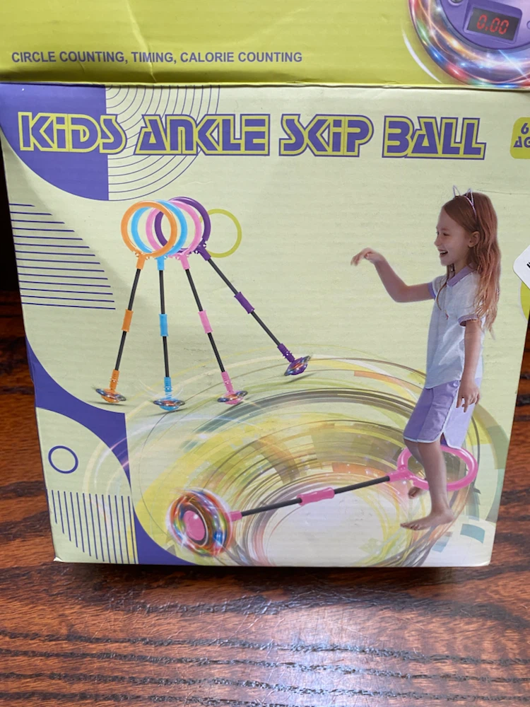 Kids Ankle Skip Ball with Digital Counter - photo 2