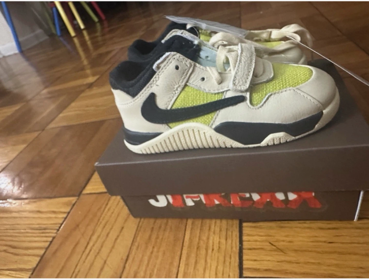 Jordan Jumpman Jack TR Travis Scott Bright Cactus TD size 10C