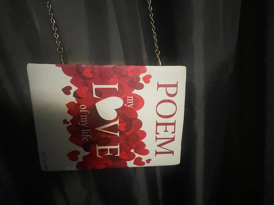 Le Miel "My Love of My Life" Poem  Clutch Bag for only $89 - photo 2