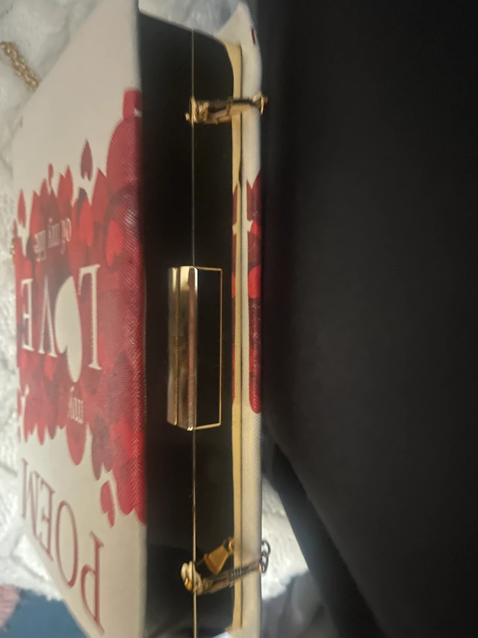Le Miel "My Love of My Life" Poem  Clutch Bag for only $89 - photo 4